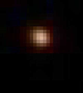 Mars, cropped from the 2024 Mars-Jupiter conjunction
