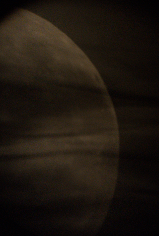 The moon with some dramatic clouds!