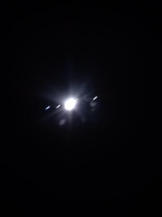 Jupiter and its moons! The streaking is because of a faulty mirror.