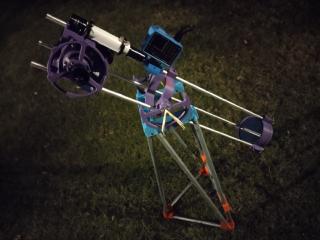 The PiFinder mounted on my 3D printed telescope!