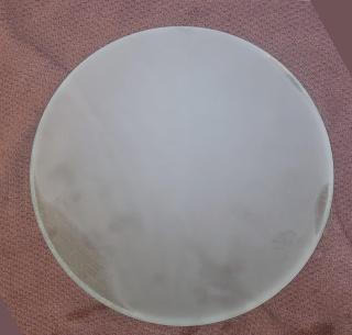 After around 2 hours of grinding, most of the surface is roughened, which means it has made good contact.